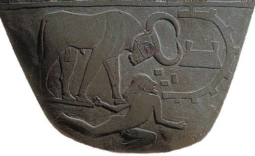 Dolna część palety Narmera, Egipt