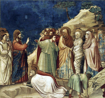 Wskrzeszenie Łazarza, Giotto