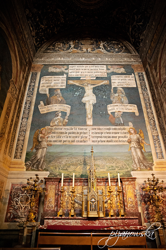 Albi, katedra św. Cecylii - wnętrze