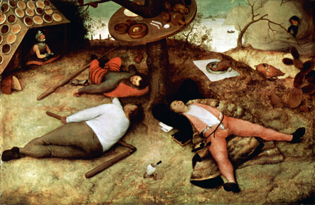 Pieter Breugel, Kraina szczęśliwości
