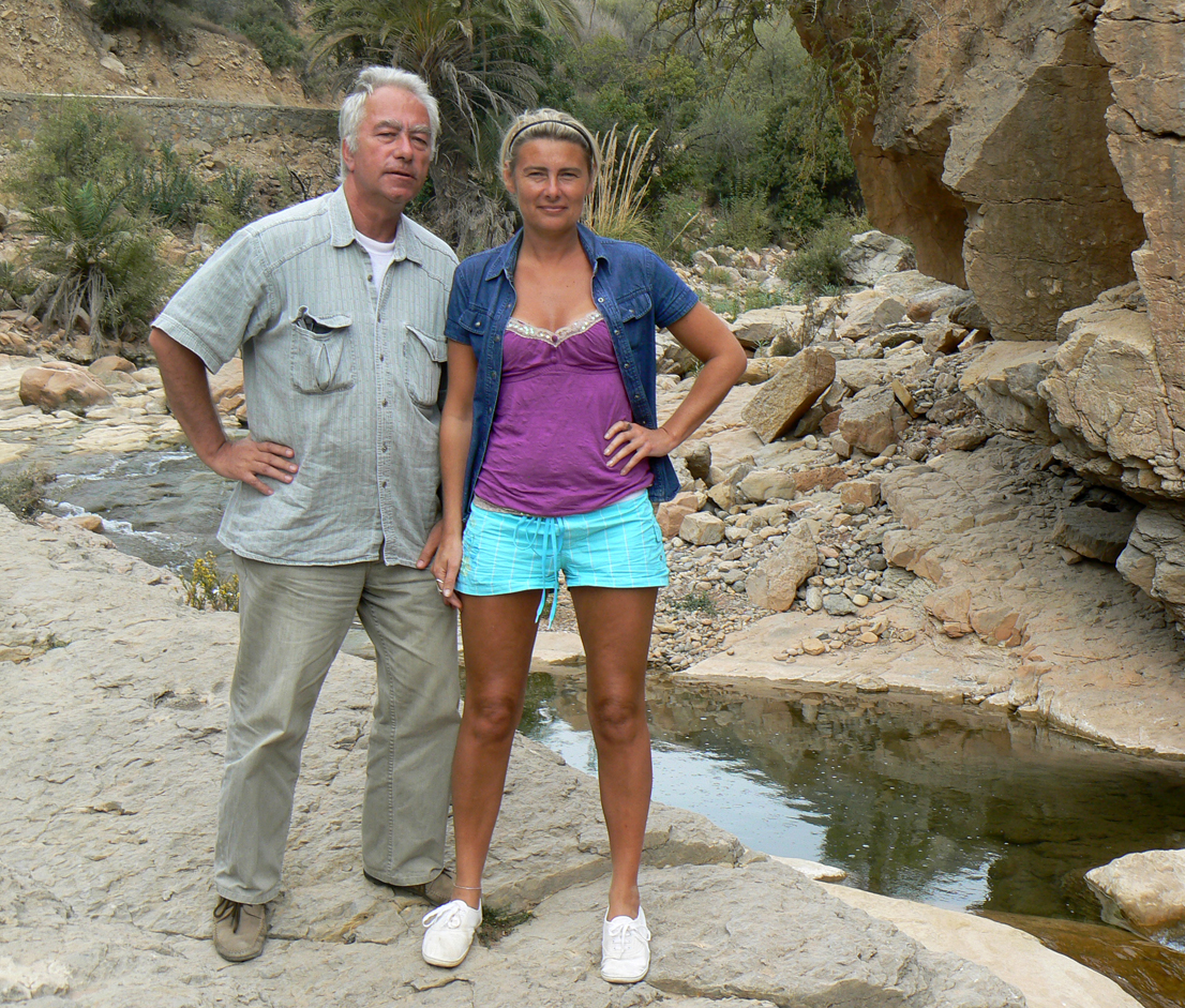 MP i Renatka w dolinie Wodospadów