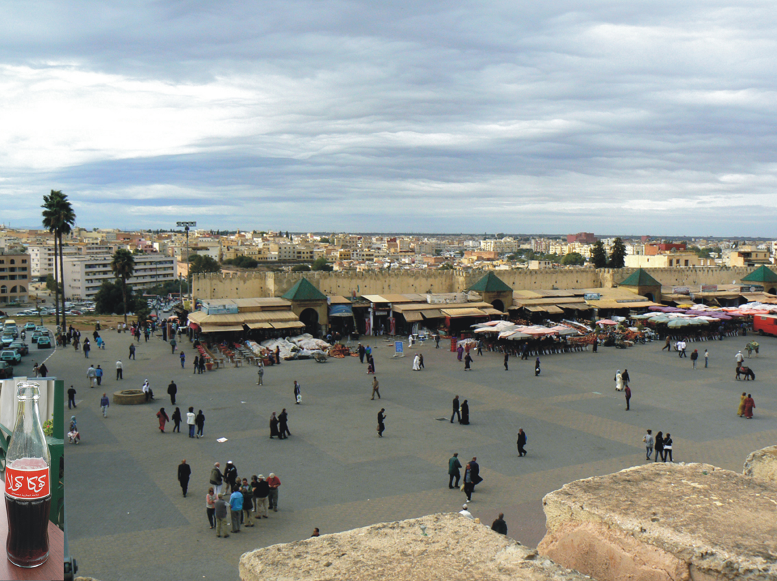 Plac El Chedim w Meknes
