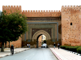Meknes,  brama do mediny