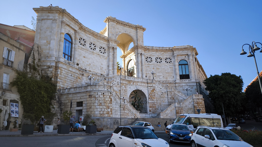 Cagliari, bastion San Remy