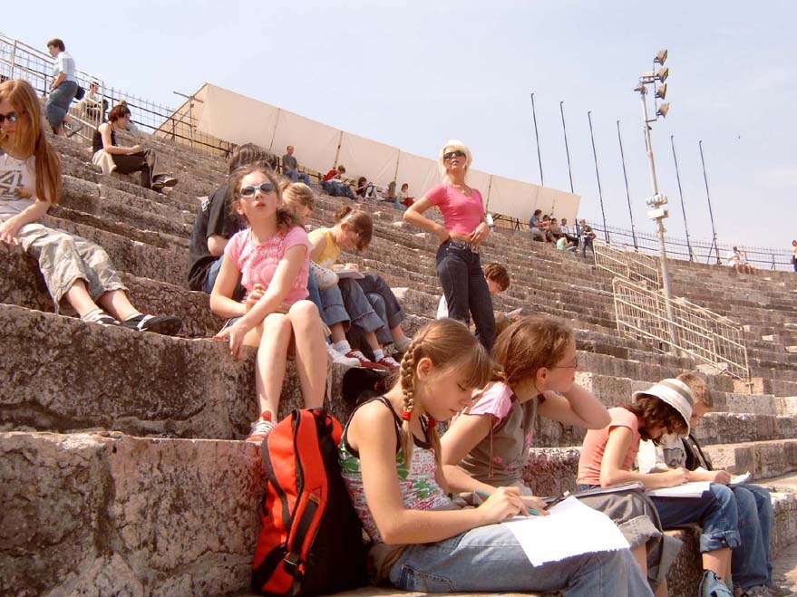 Werona, plener na arenie