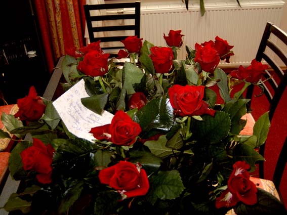 Kwiaty dla Lidki od burmistrza Zakopanego