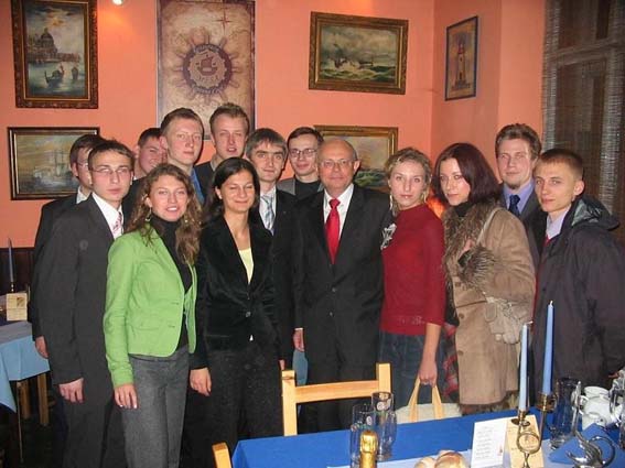 11-12-2005, Krakw, spotkanie z Markiem Borowskim