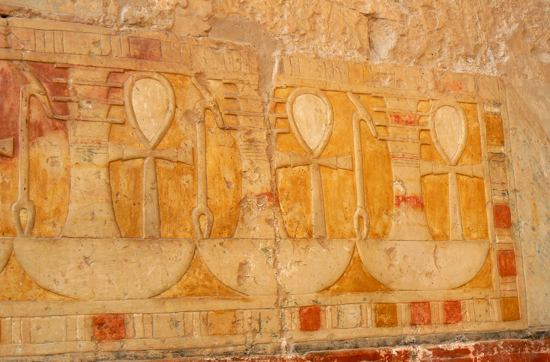 Hieroglify w Karnaku - Oby żył wiecznie (anch dżet)