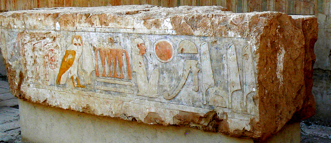 W świątyni Hatszepsut