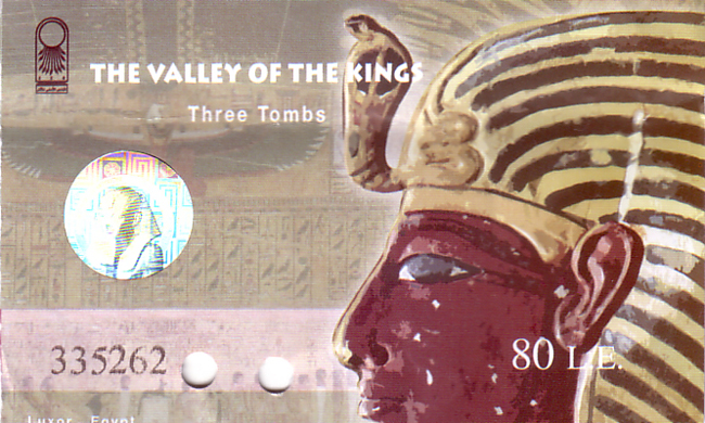 Bilet do Doliny Królów