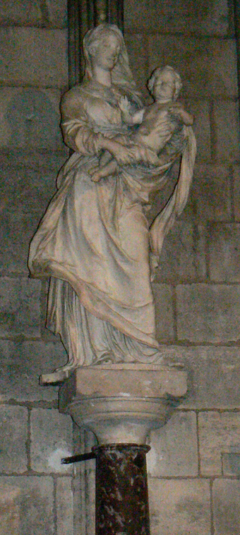 Matka Boska Studencka, katedra Note Dame, Paryż