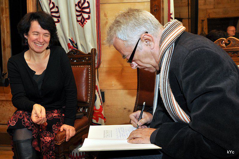 Koliba, 25-11-2011, z panią Anną Surmiak, fot. Piotr Kyc
