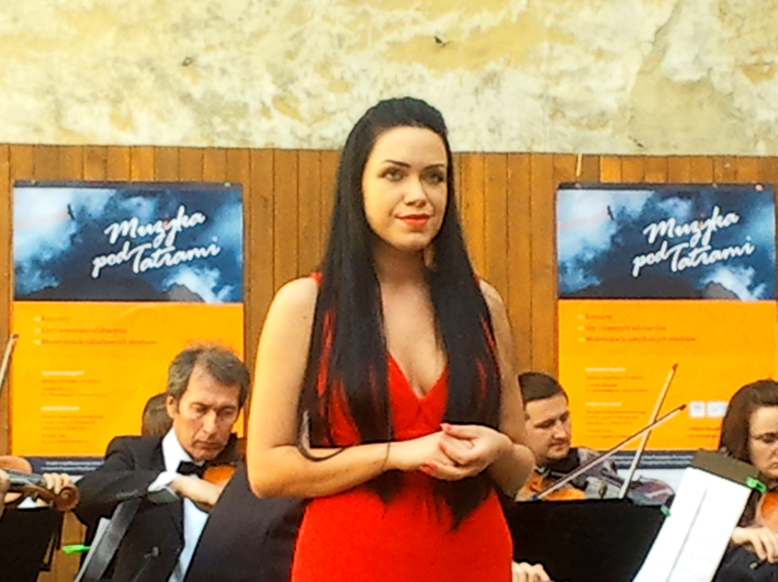 Solistka koncertu, Pavlina Arvayova