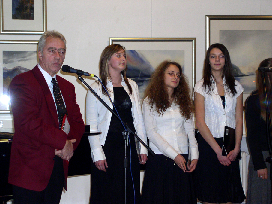 MP i zespo� wokalny, fot. Ewa Czerwieniec