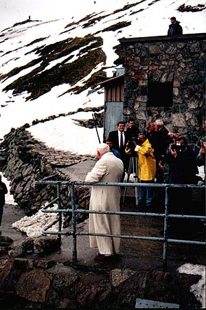 Jan Pawe II na Kasprowym Wierchu, fot. Pawe Murzyn
