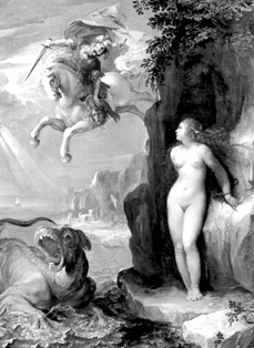 Giuseppe Cesari, Andromeda w okowach (XVI w.)