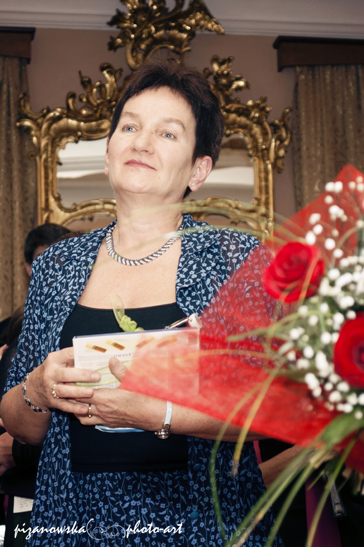 Organizatorka koncertu, Prezes TEA Mirosława Lubowicz, fot. Renata Piżanowska