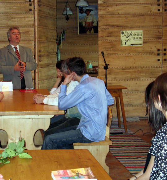 Maciej Pinkwart otwiera spotkanie