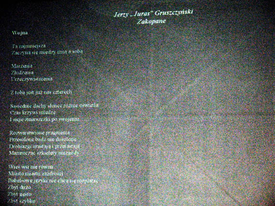 Slajd z tekstem Jurasa