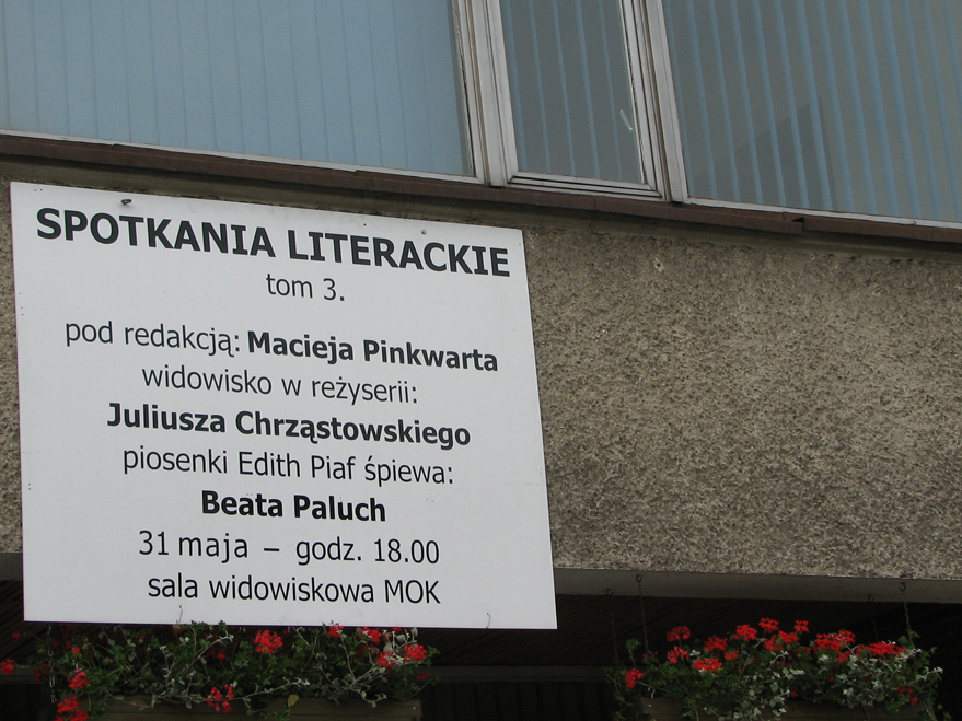 Og�oszenie, fot. Renata Pi�anowska